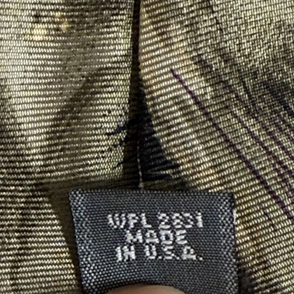 Barrington 100% Silk Mens Neck Tie 60" Brushstrokes Pattern - Picture 5 of 8